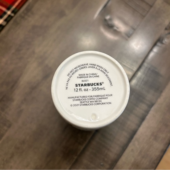 Starbucks Limited Edition 2016 California Double Wall Ceramic Tumbler 12 Oz - Picture 6 of 6